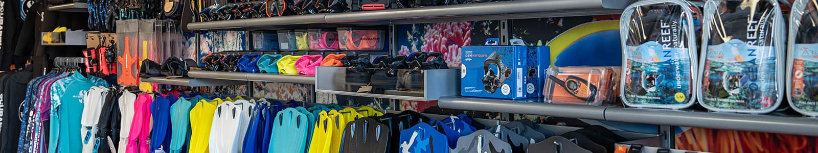Inside the Key Largo dive shop